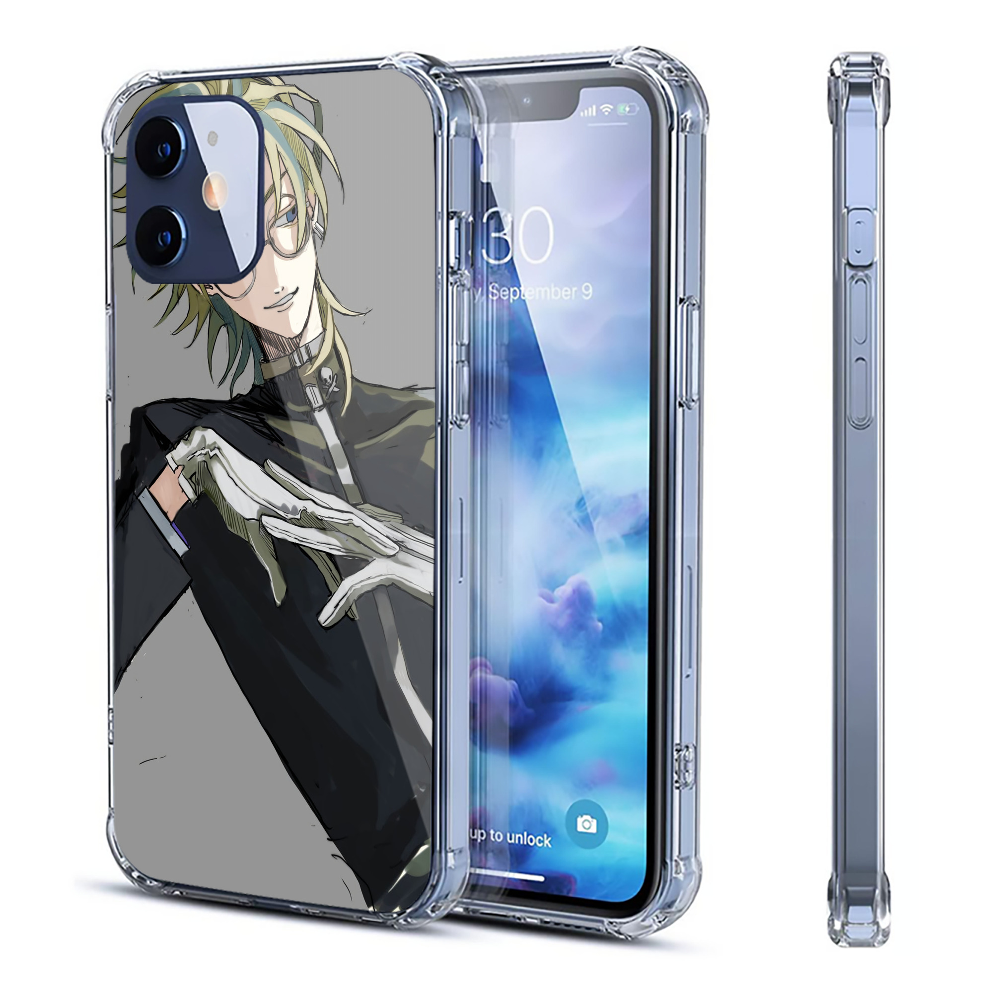 （画像用） 東京リベンジャーズ Tokyo Revengers 【iPhone 12シリーズ対応】透明スマホケース（クリアソフトケース）